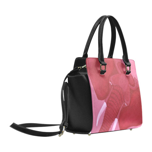 Crimson Elephant Classic Shoulder Handbag (Model 1653)