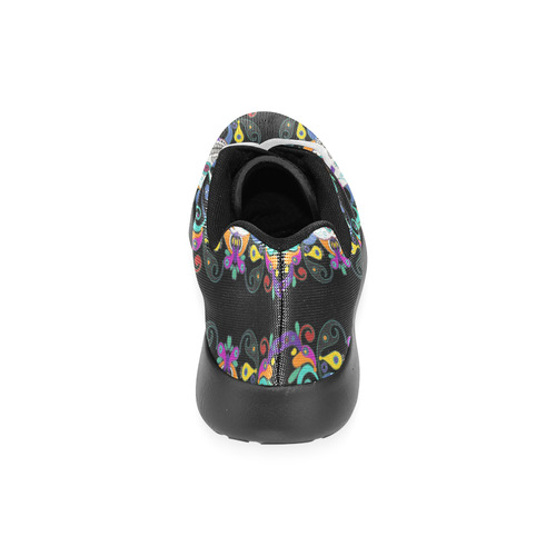 Día De Los Muertos Skulls Ornaments multicolored Men’s Running Shoes (Model 020)