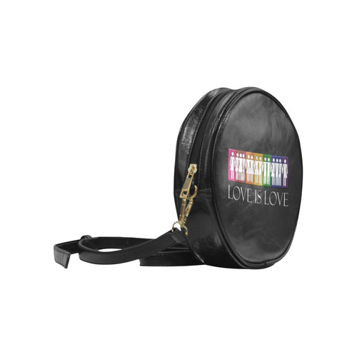 Love is Love Round Sling Bag (Model 1647)