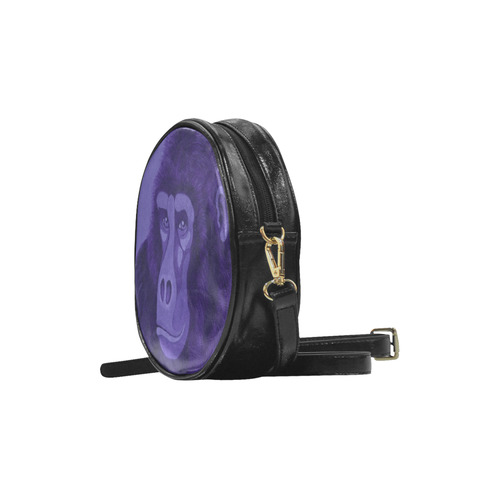 Violet Gorilla Round Sling Bag (Model 1647)