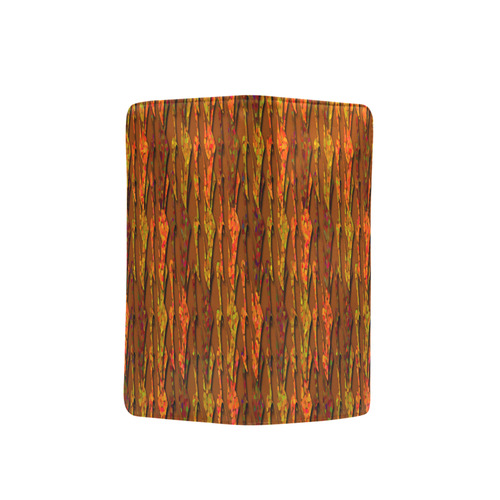 Abstract Strands of Fall Colors - Brown, Orange Men's Clutch Purse （Model 1638）