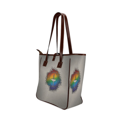 Rainbow Unitarian Universalism Symbol Classic Tote Bag (Model 1644)