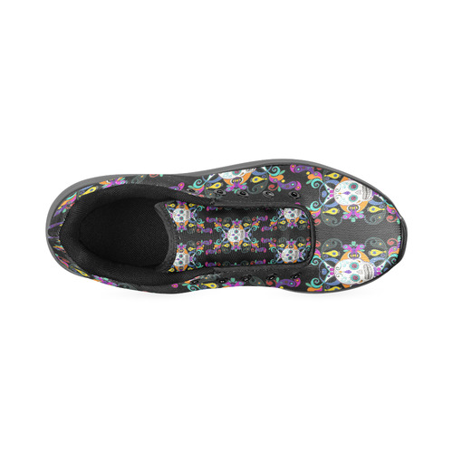 Día De Los Muertos Skulls Ornaments multicolored Men’s Running Shoes (Model 020)