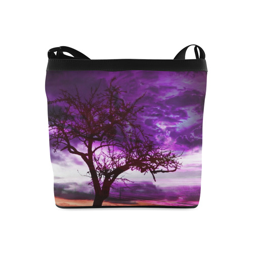 sunset - dramatic light Crossbody Bags (Model 1613)