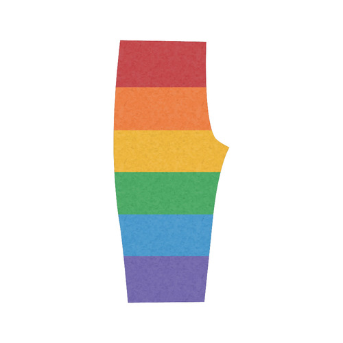 Rainbow Pride Flag Hestia Cropped Leggings (Model L03)