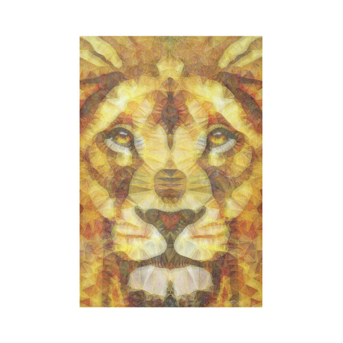 lion Cotton Linen Wall Tapestry 60"x 90"
