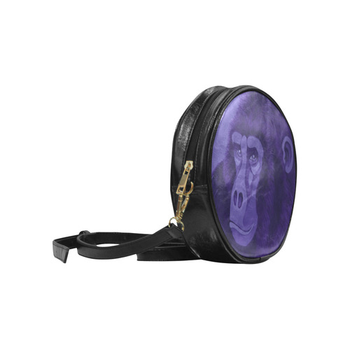 Violet Gorilla Round Sling Bag (Model 1647)