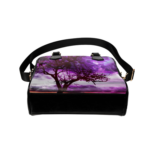 sunset - dramatic light Shoulder Handbag (Model 1634)