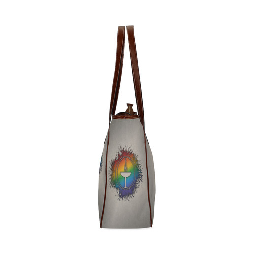 Rainbow Unitarian Universalism Symbol Classic Tote Bag (Model 1644)