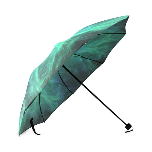 Aqua explosion fractal Foldable Umbrella (Model U01)