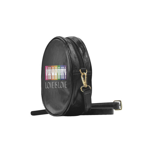 Love is Love Round Sling Bag (Model 1647)