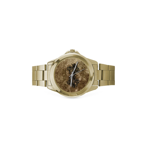 Summer design with bubbles Custom Gilt Watch(Model 101)
