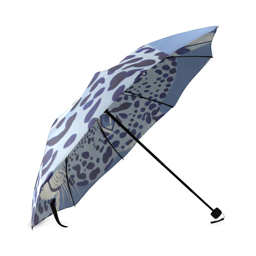 Ultramarine Jaguar Foldable Umbrella (Model U01)