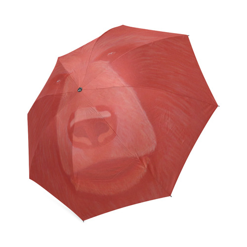 Vermillion Bear Foldable Umbrella (Model U01)