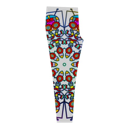 CRAZY HAPPY FREAK Mandala multicolored Cassandra Women's Leggings (Model L01)