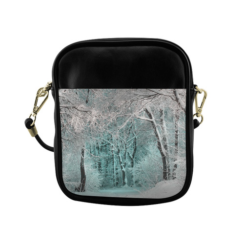 another winter wonderland  3 Sling Bag (Model 1627)