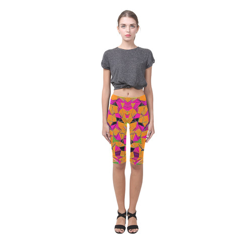 Pattern World by Artdream Hestia Cropped Leggings (Model L03)