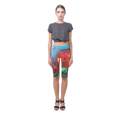 The Tulips Came Early Hestia Cropped Leggings (Model L03)