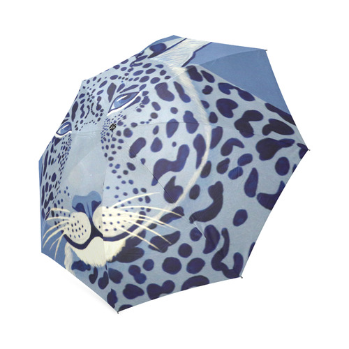 Ultramarine Jaguar Foldable Umbrella (Model U01)
