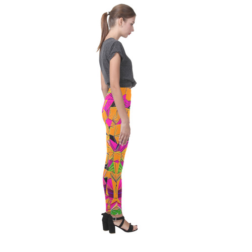 Pattern World by Artdream Cassandra Women's Leggings (Model L01)