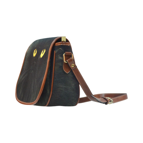 Black Cat Saddle Bag/Large (Model 1649)