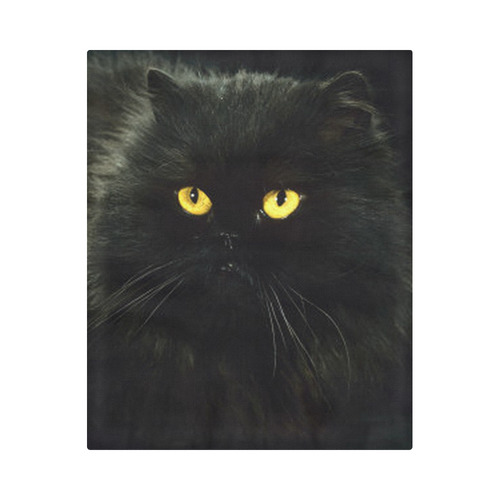 Black Cat Duvet Cover 86"x70" ( All-over-print)