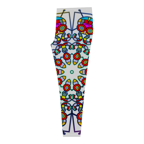 CRAZY HAPPY FREAK Mandala multicolored Cassandra Women's Leggings (Model L01)