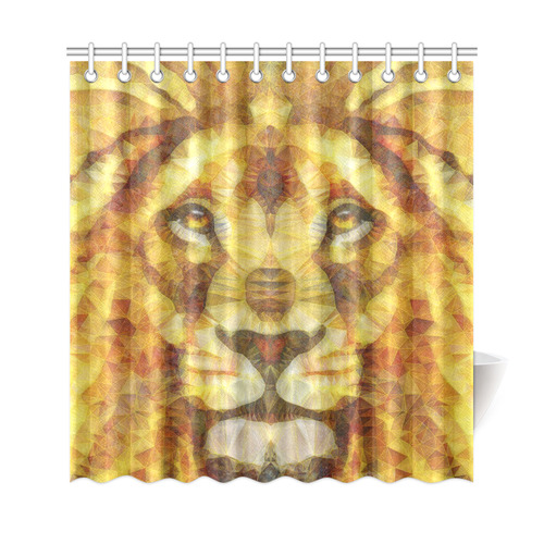 lion Shower Curtain 69"x72"