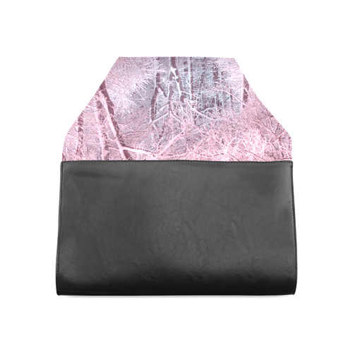 another winter wonderland  pink Clutch Bag (Model 1630)