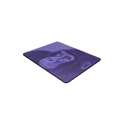 Violet Gorilla Rectangle Mousepad