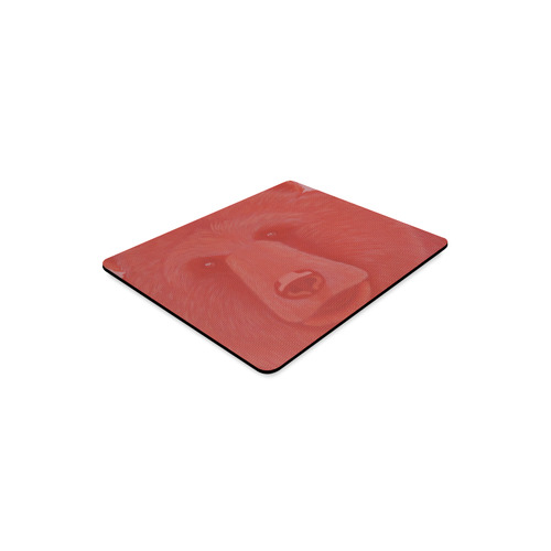 Vermillion Bear Rectangle Mousepad