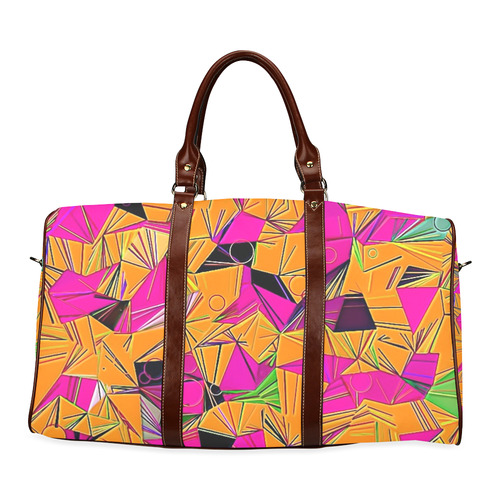 Pattern World by Artdream Waterproof Travel Bag/Large (Model 1639)