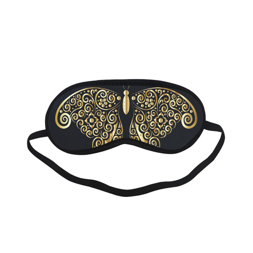 Golden Butterfly Sleeping Mask