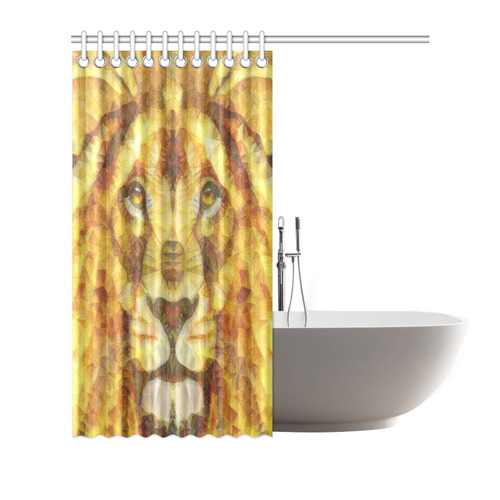 lion Shower Curtain 72"x72"
