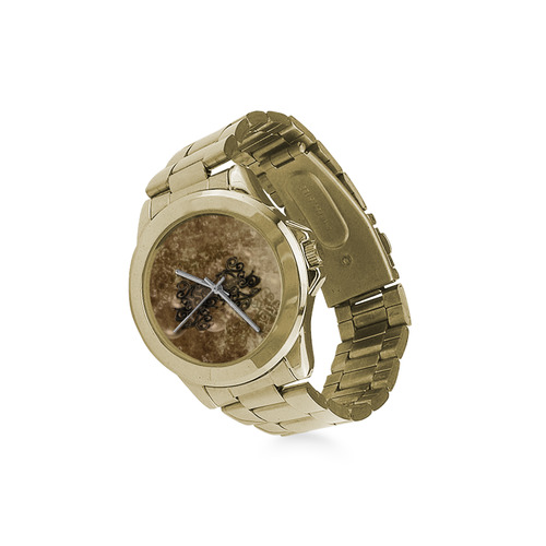 Summer design with bubbles Custom Gilt Watch(Model 101)