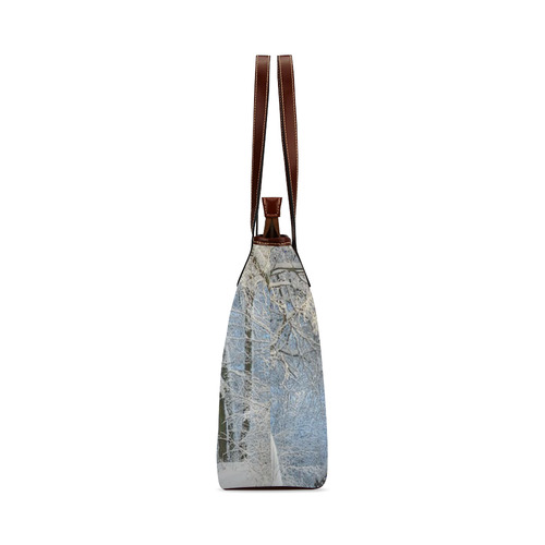 another winter wonderland  Q Shoulder Tote Bag (Model 1646)