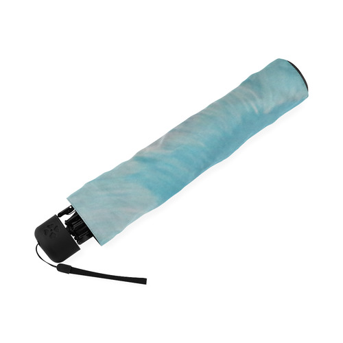 Turquoise Lion Foldable Umbrella (Model U01)