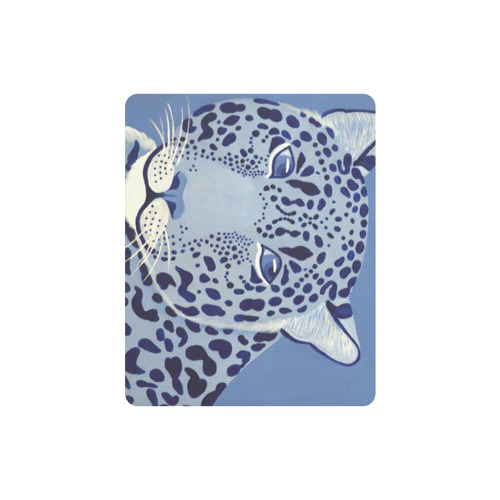 Ultramarine Jaguar Rectangle Mousepad