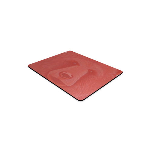 Vermillion Bear Rectangle Mousepad