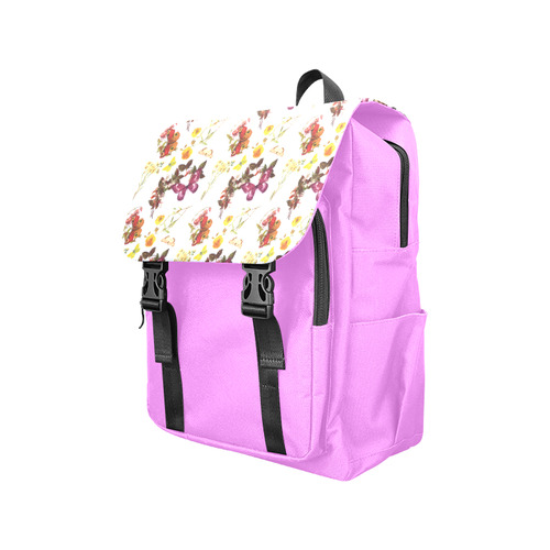 Butterflies Casual Shoulders Backpack (Model 1623)