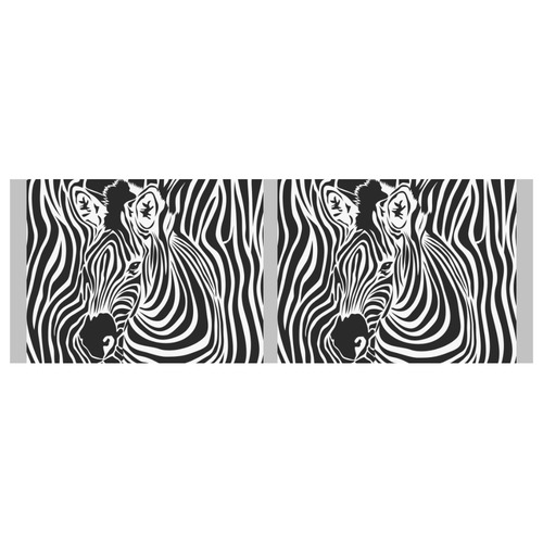 zebra opart, black and white Classic Insulated Mug(10.3OZ)