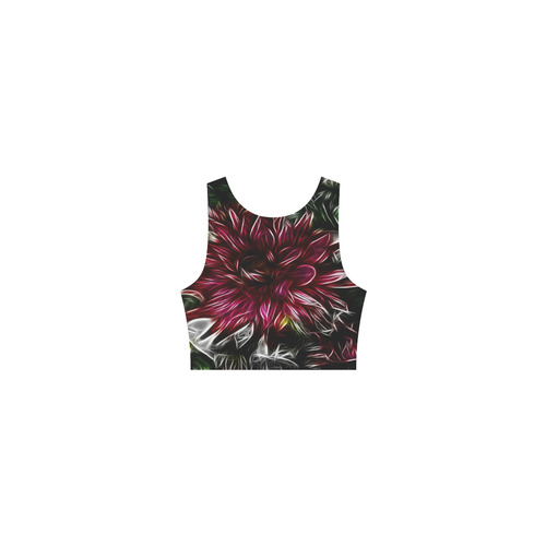 Brilliant Fractal Flower Of Light Atalanta Casual Sundress(Model D04)