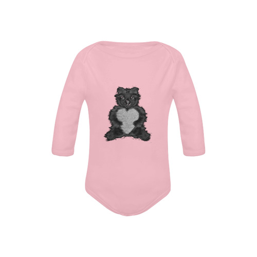 ecureuil 6 Baby Powder Organic Long Sleeve One Piece (Model T27)