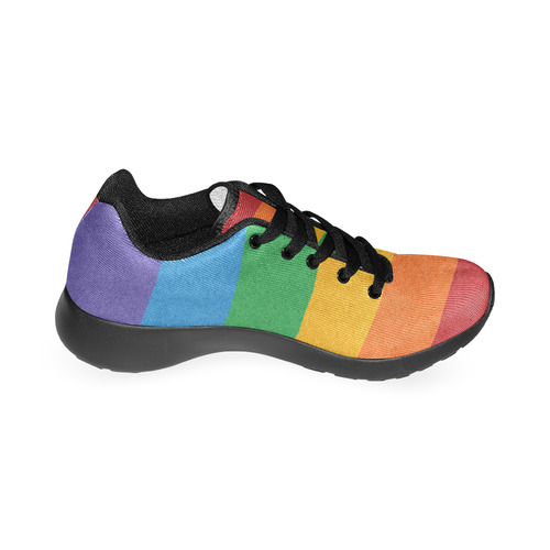 Rainbow Pride Flag Men’s Running Shoes (Model 020)