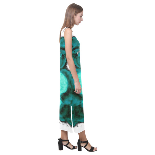 ecureuil 10 Phaedra Sleeveless Open Fork Long Dress (Model D08)