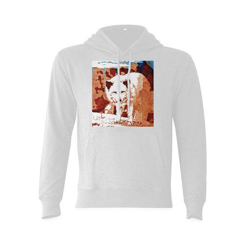 Animal ArtStudio 22916 Wolf Oceanus Hoodie Sweatshirt (Model H03)
