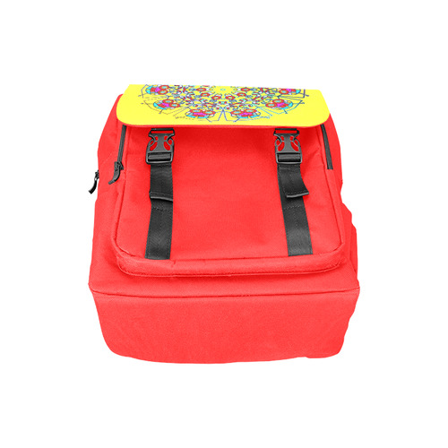 CRAZY HAPPY FREAK Mandala multicolored Casual Shoulders Backpack (Model 1623)