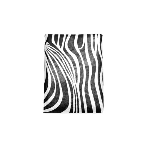 zebra opart, black and white Custom NoteBook B5