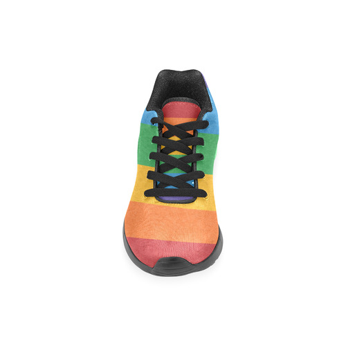 Rainbow Pride Flag Men’s Running Shoes (Model 020)