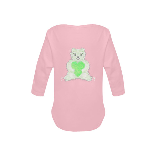 ecureuil 4 Baby Powder Organic Long Sleeve One Piece (Model T27)